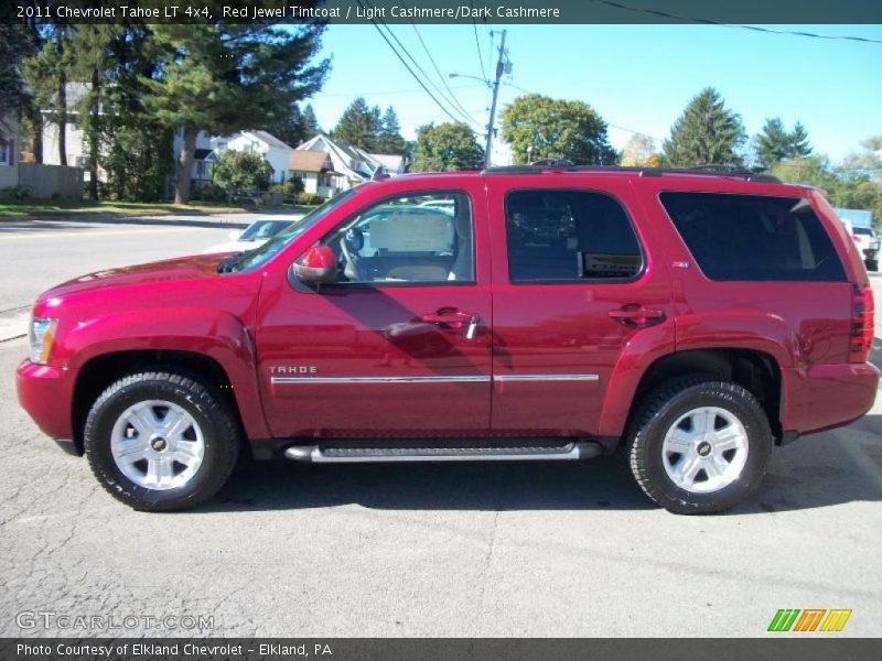 Red Jewel Tintcoat / Light Cashmere/Dark Cashmere 2011 Chevrolet Tahoe LT 4x4