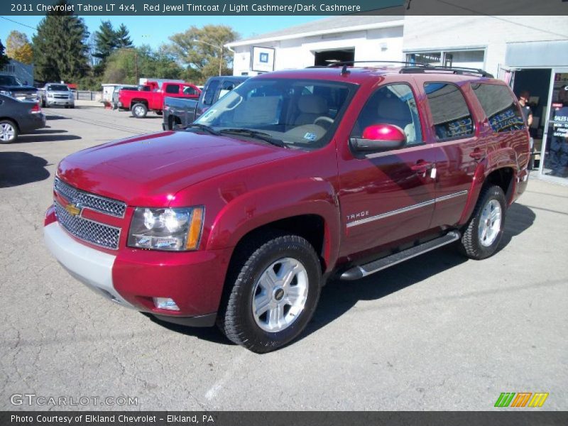 Red Jewel Tintcoat / Light Cashmere/Dark Cashmere 2011 Chevrolet Tahoe LT 4x4
