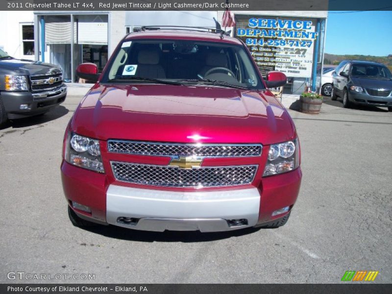 Red Jewel Tintcoat / Light Cashmere/Dark Cashmere 2011 Chevrolet Tahoe LT 4x4