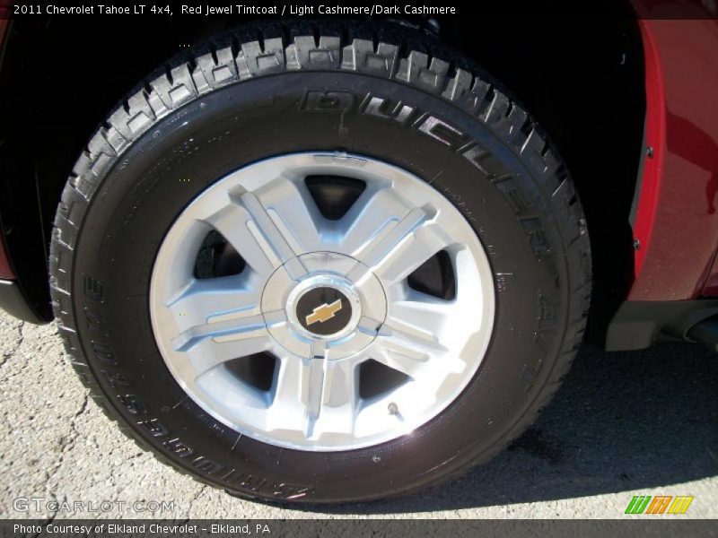 Red Jewel Tintcoat / Light Cashmere/Dark Cashmere 2011 Chevrolet Tahoe LT 4x4