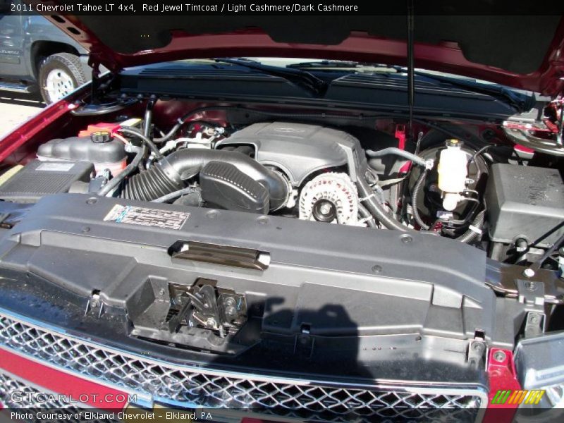 Red Jewel Tintcoat / Light Cashmere/Dark Cashmere 2011 Chevrolet Tahoe LT 4x4