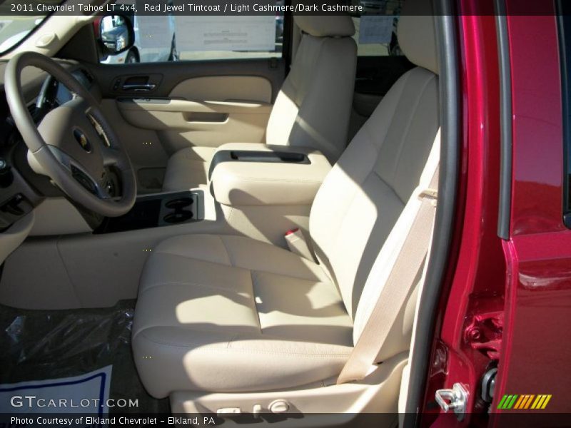 Red Jewel Tintcoat / Light Cashmere/Dark Cashmere 2011 Chevrolet Tahoe LT 4x4