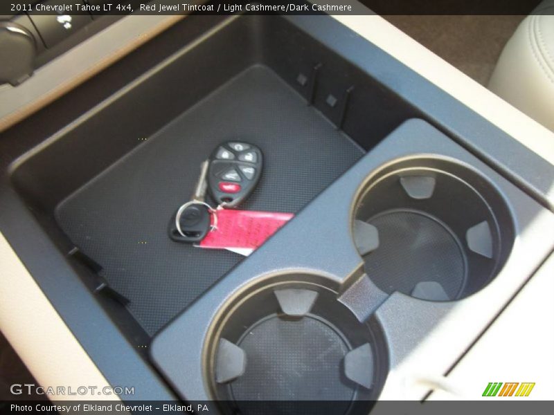 Red Jewel Tintcoat / Light Cashmere/Dark Cashmere 2011 Chevrolet Tahoe LT 4x4