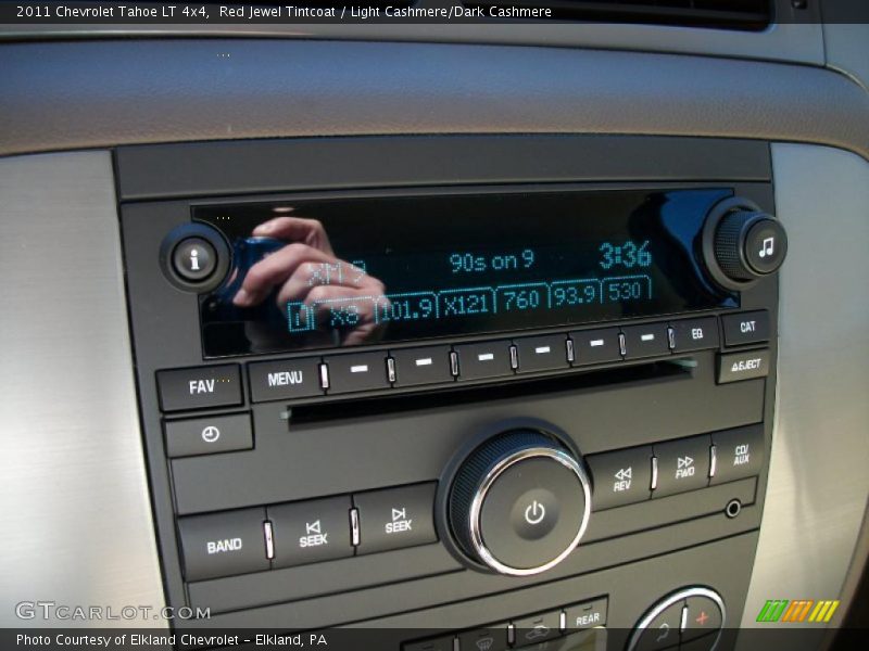 Red Jewel Tintcoat / Light Cashmere/Dark Cashmere 2011 Chevrolet Tahoe LT 4x4