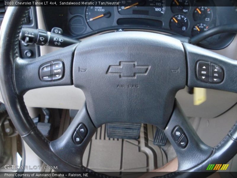 Sandalwood Metallic / Tan/Neutral 2003 Chevrolet Tahoe LT 4x4