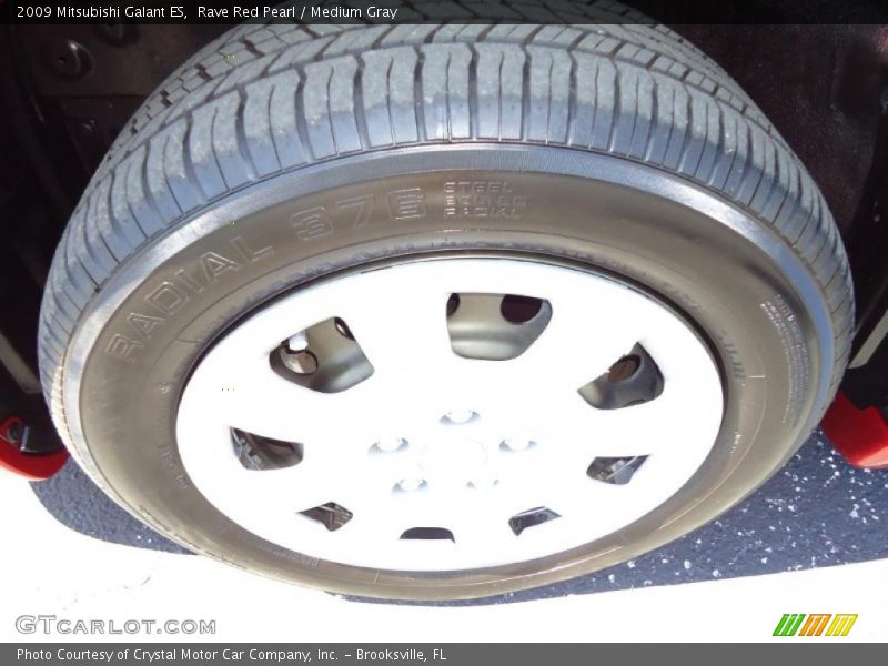 Rave Red Pearl / Medium Gray 2009 Mitsubishi Galant ES