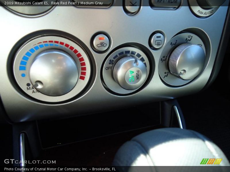 Rave Red Pearl / Medium Gray 2009 Mitsubishi Galant ES