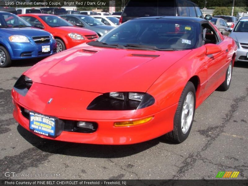 Bright Red / Dark Gray 1995 Chevrolet Camaro Coupe