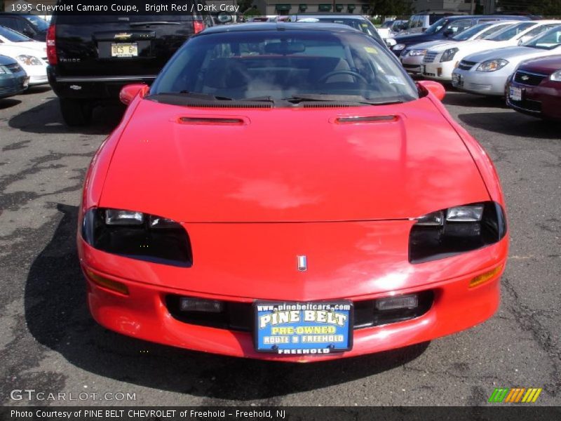 Bright Red / Dark Gray 1995 Chevrolet Camaro Coupe