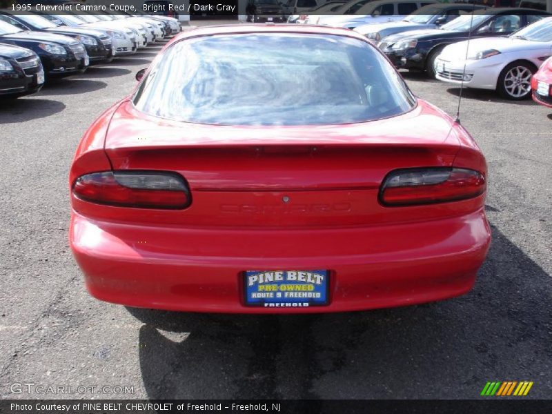 Bright Red / Dark Gray 1995 Chevrolet Camaro Coupe