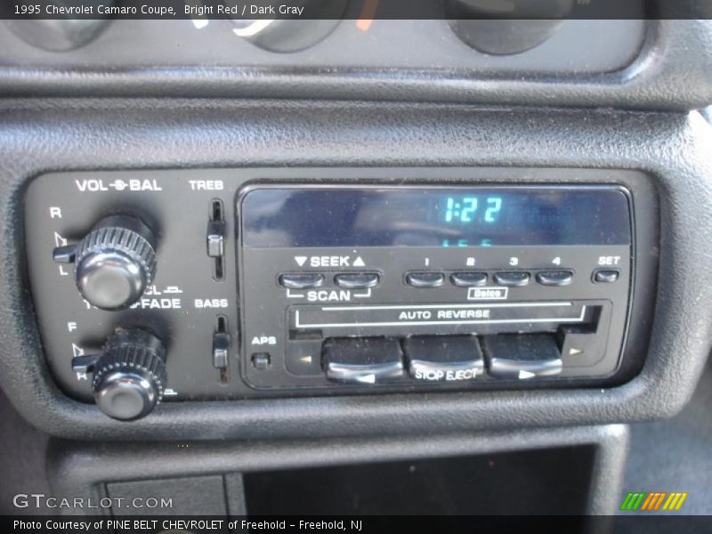 Bright Red / Dark Gray 1995 Chevrolet Camaro Coupe