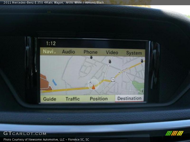 Navigation of 2011 E 350 4Matic Wagon