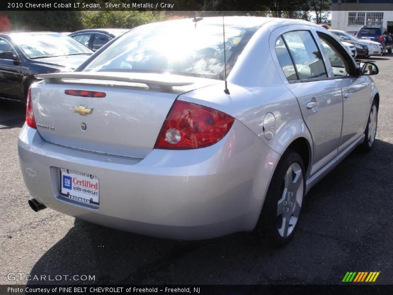 Silver Ice Metallic / Gray 2010 Chevrolet Cobalt LT Sedan