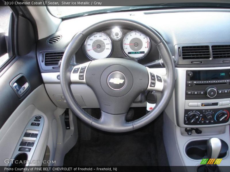 Silver Ice Metallic / Gray 2010 Chevrolet Cobalt LT Sedan