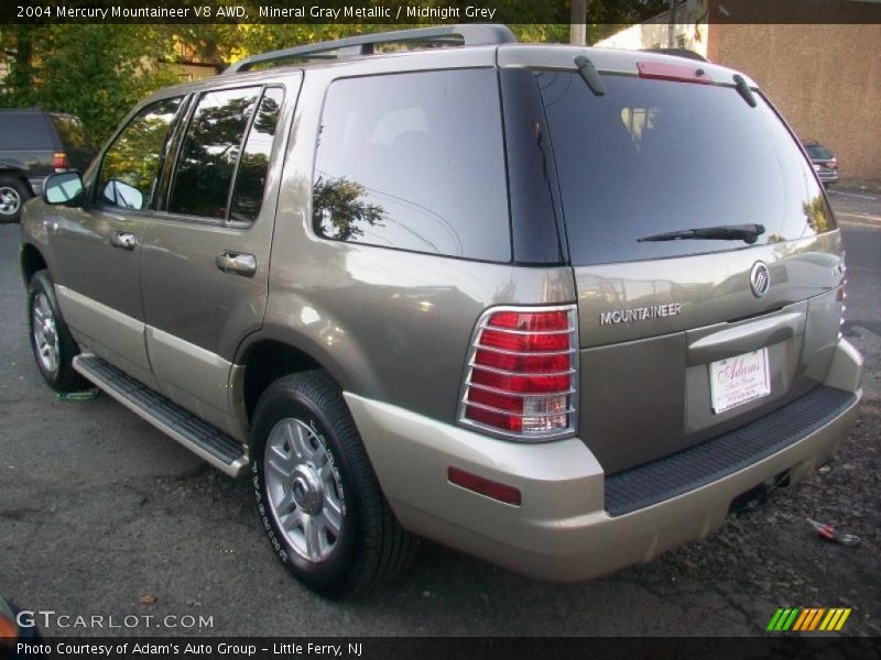 Mineral Gray Metallic / Midnight Grey 2004 Mercury Mountaineer V8 AWD