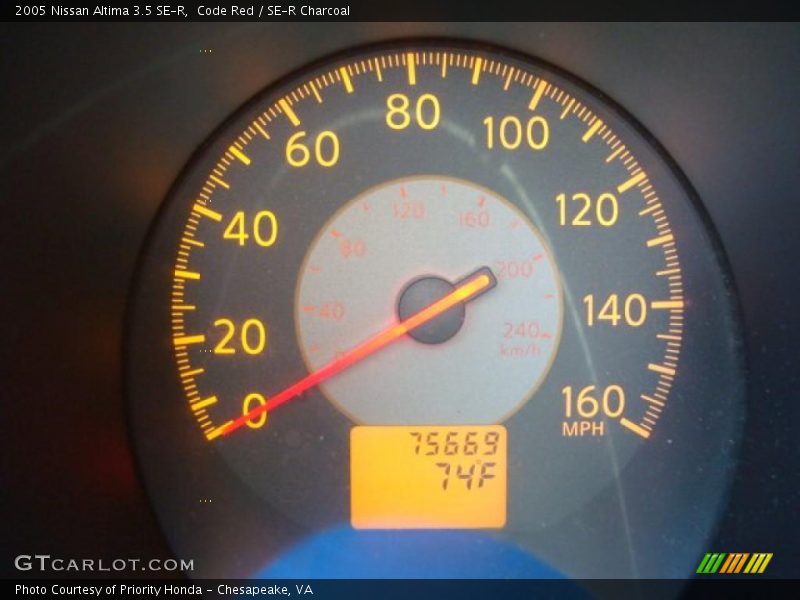 Code Red / SE-R Charcoal 2005 Nissan Altima 3.5 SE-R