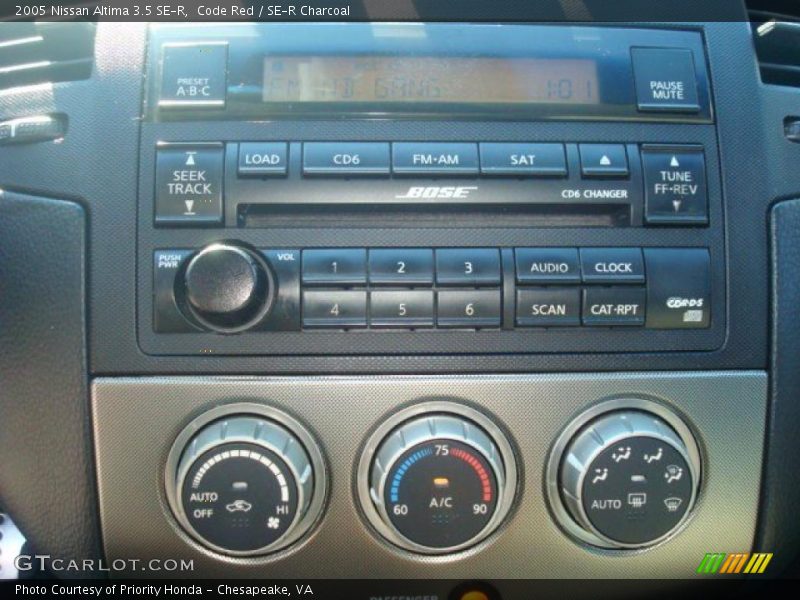 Code Red / SE-R Charcoal 2005 Nissan Altima 3.5 SE-R