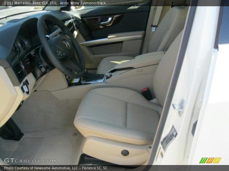 Arctic White / Almond/Black 2011 Mercedes-Benz GLK 350