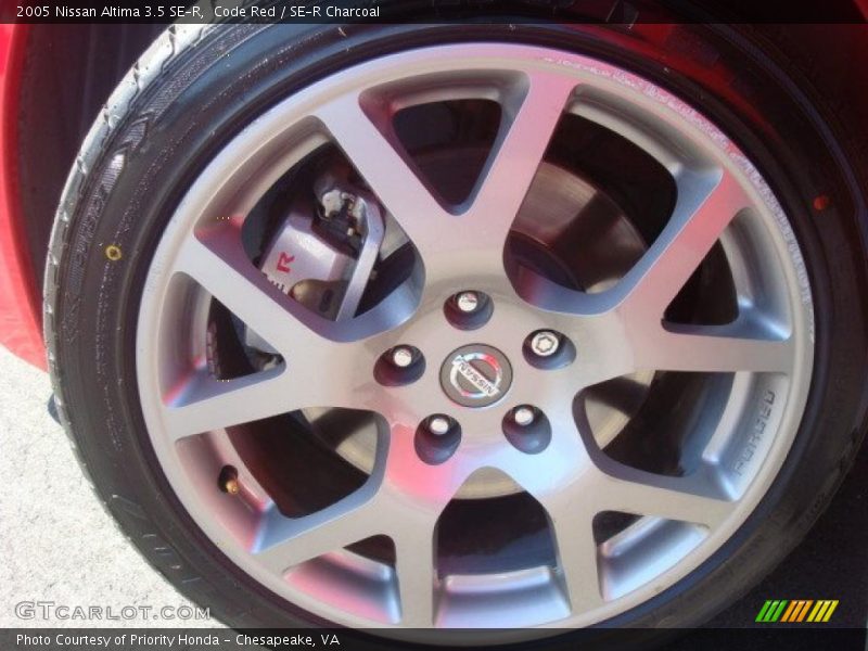 Code Red / SE-R Charcoal 2005 Nissan Altima 3.5 SE-R