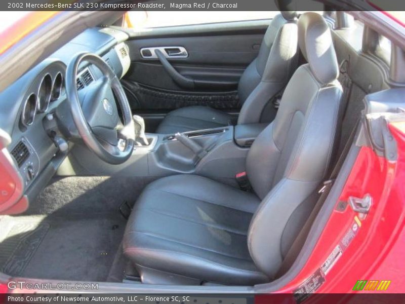  2002 SLK 230 Kompressor Roadster Charcoal Interior