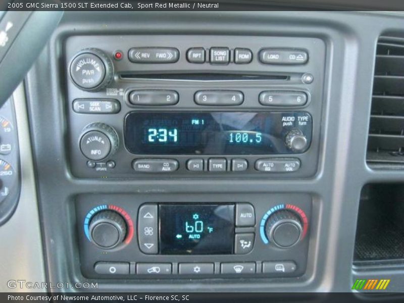 Sport Red Metallic / Neutral 2005 GMC Sierra 1500 SLT Extended Cab