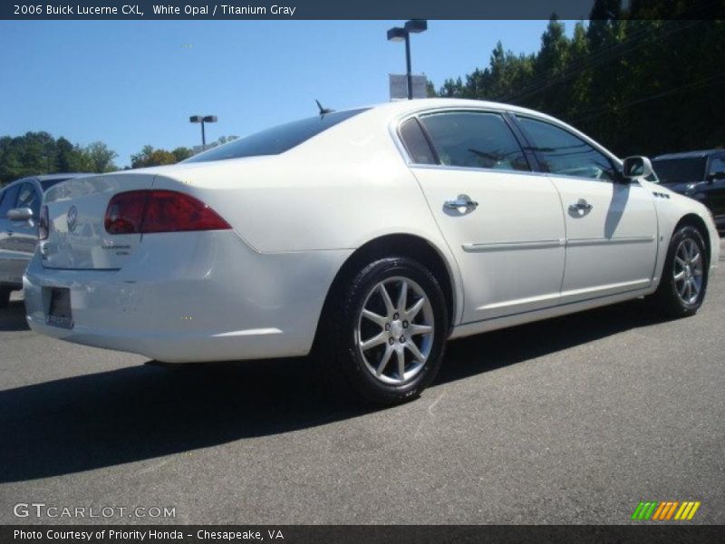 White Opal / Titanium Gray 2006 Buick Lucerne CXL