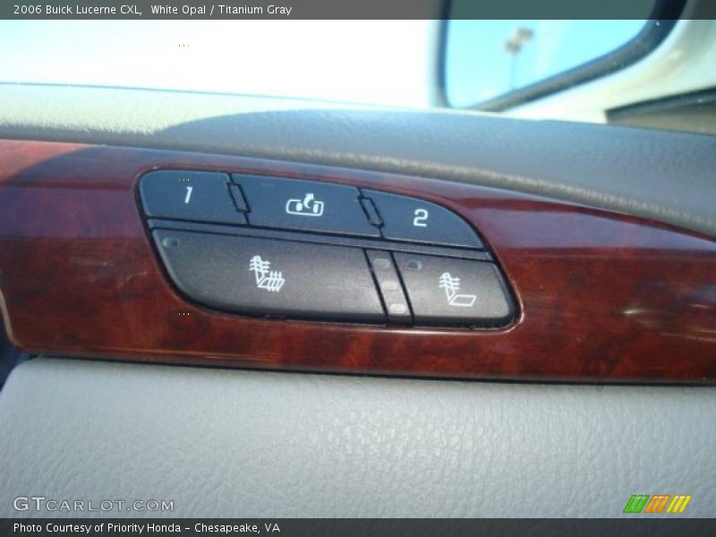 White Opal / Titanium Gray 2006 Buick Lucerne CXL