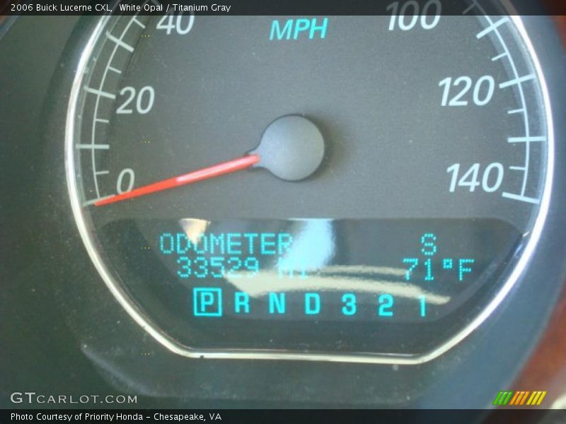 White Opal / Titanium Gray 2006 Buick Lucerne CXL