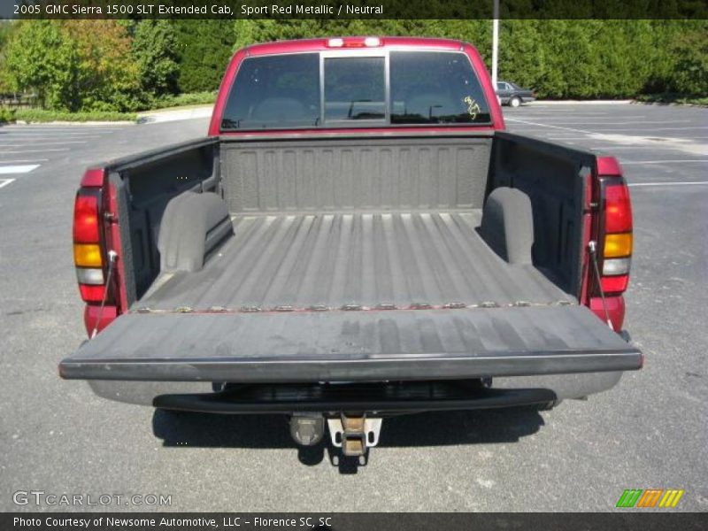 Sport Red Metallic / Neutral 2005 GMC Sierra 1500 SLT Extended Cab