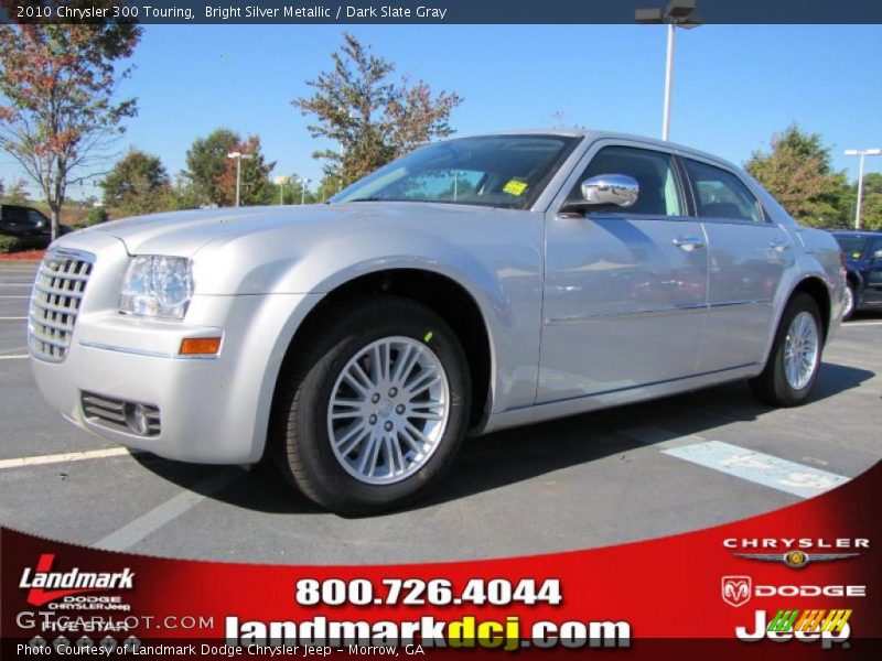 Bright Silver Metallic / Dark Slate Gray 2010 Chrysler 300 Touring