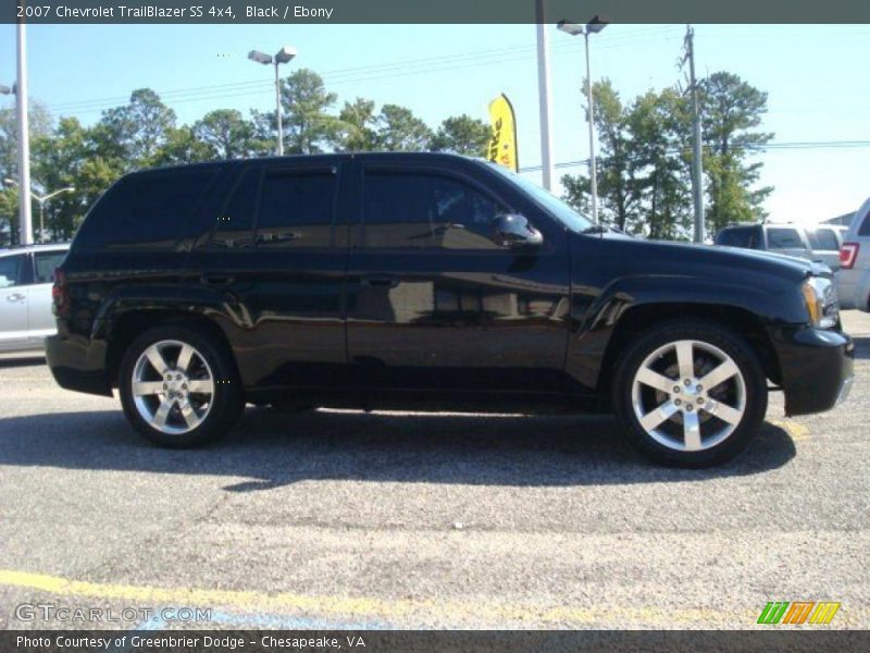 Black / Ebony 2007 Chevrolet TrailBlazer SS 4x4