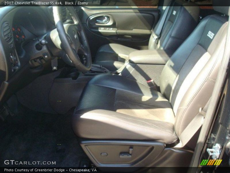 Black / Ebony 2007 Chevrolet TrailBlazer SS 4x4