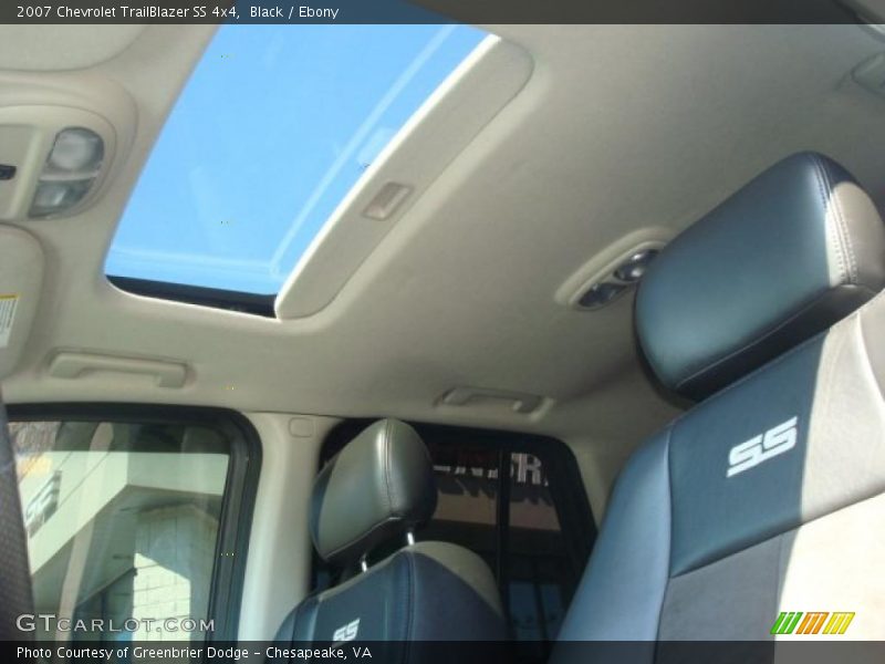 Black / Ebony 2007 Chevrolet TrailBlazer SS 4x4