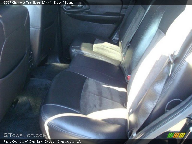 Black / Ebony 2007 Chevrolet TrailBlazer SS 4x4