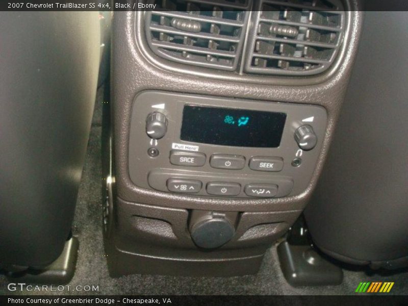 Black / Ebony 2007 Chevrolet TrailBlazer SS 4x4