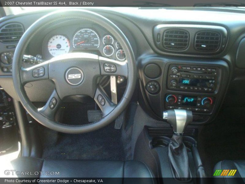 Black / Ebony 2007 Chevrolet TrailBlazer SS 4x4