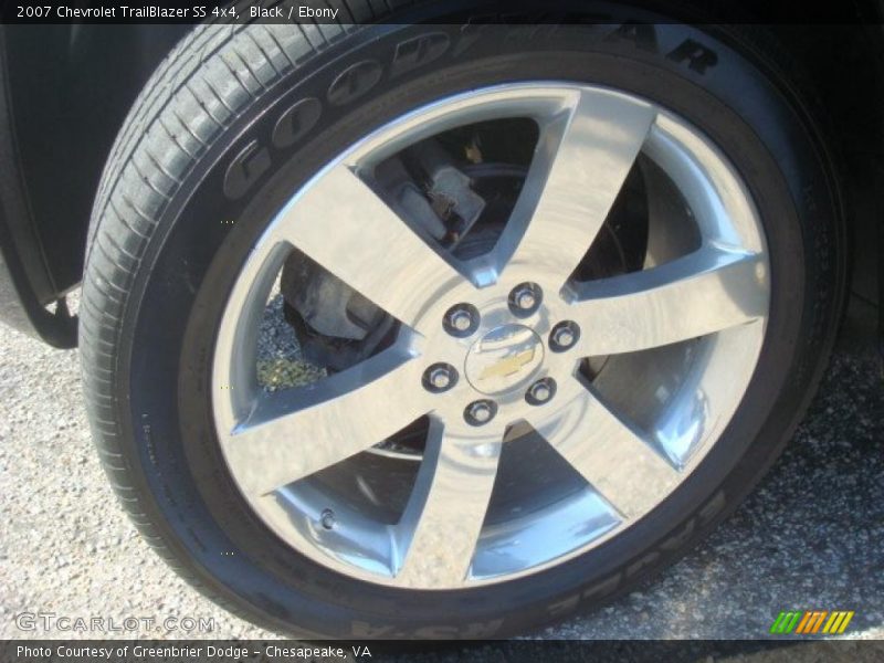 Black / Ebony 2007 Chevrolet TrailBlazer SS 4x4