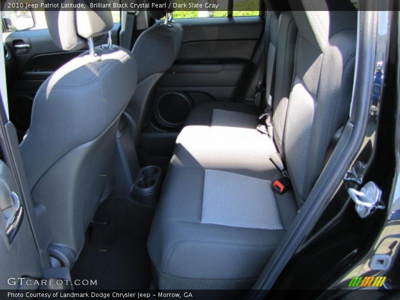Brilliant Black Crystal Pearl / Dark Slate Gray 2010 Jeep Patriot Latitude