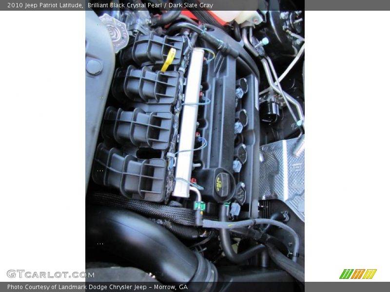 Brilliant Black Crystal Pearl / Dark Slate Gray 2010 Jeep Patriot Latitude