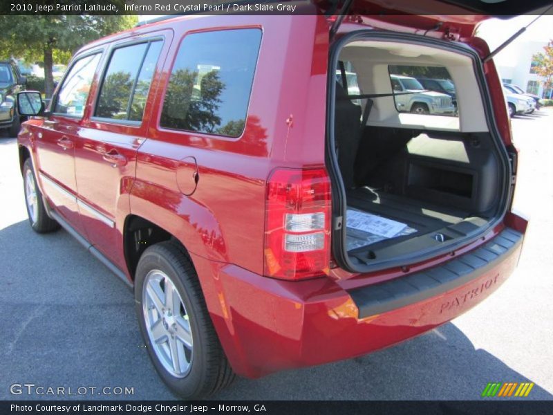 Inferno Red Crystal Pearl / Dark Slate Gray 2010 Jeep Patriot Latitude