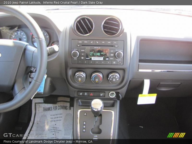 Inferno Red Crystal Pearl / Dark Slate Gray 2010 Jeep Patriot Latitude