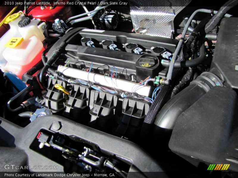 Inferno Red Crystal Pearl / Dark Slate Gray 2010 Jeep Patriot Latitude