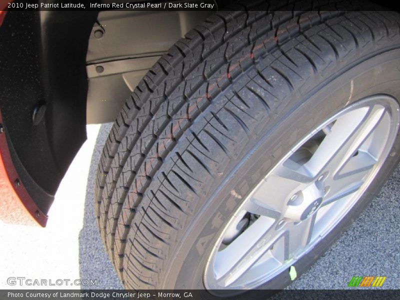 Inferno Red Crystal Pearl / Dark Slate Gray 2010 Jeep Patriot Latitude