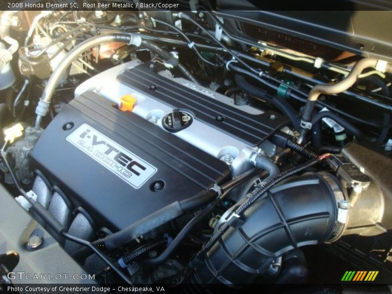  2008 Element SC Engine - 2.4 Liter DOHC 16-Valve VVT 4 Cylinder