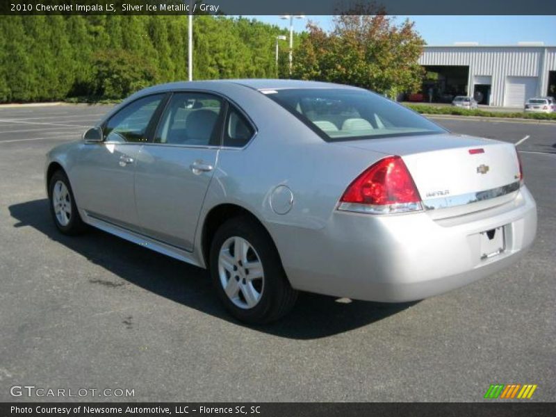 Silver Ice Metallic / Gray 2010 Chevrolet Impala LS