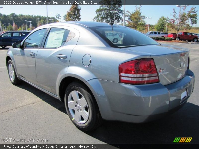 Silver Steel Metallic / Dark Slate Gray 2010 Dodge Avenger SXT