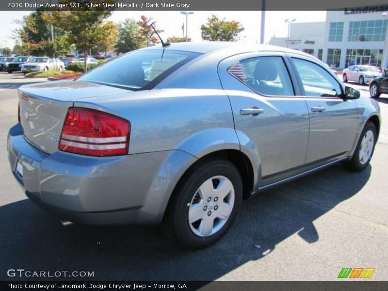 Silver Steel Metallic / Dark Slate Gray 2010 Dodge Avenger SXT