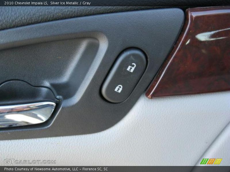 Silver Ice Metallic / Gray 2010 Chevrolet Impala LS