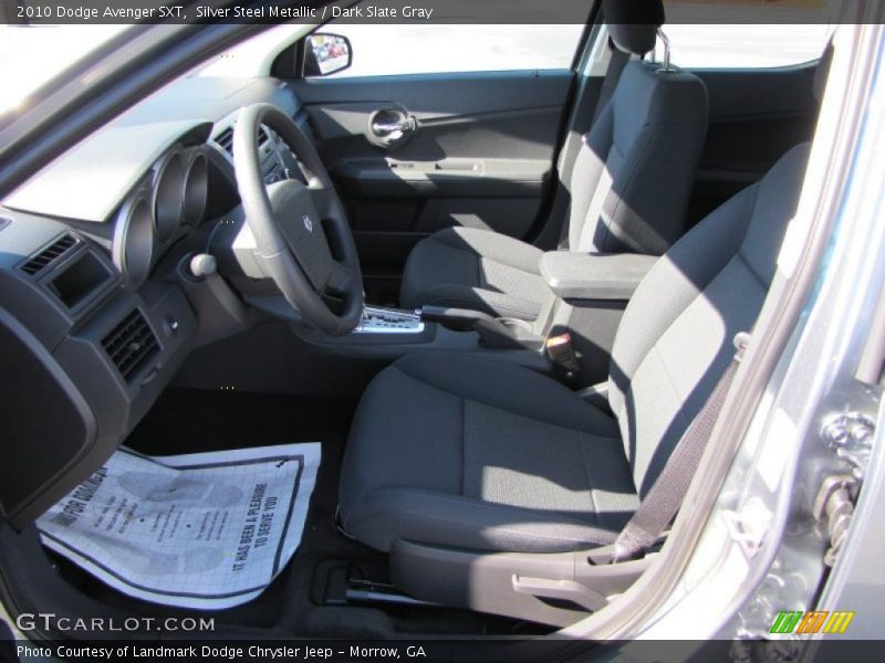 Silver Steel Metallic / Dark Slate Gray 2010 Dodge Avenger SXT