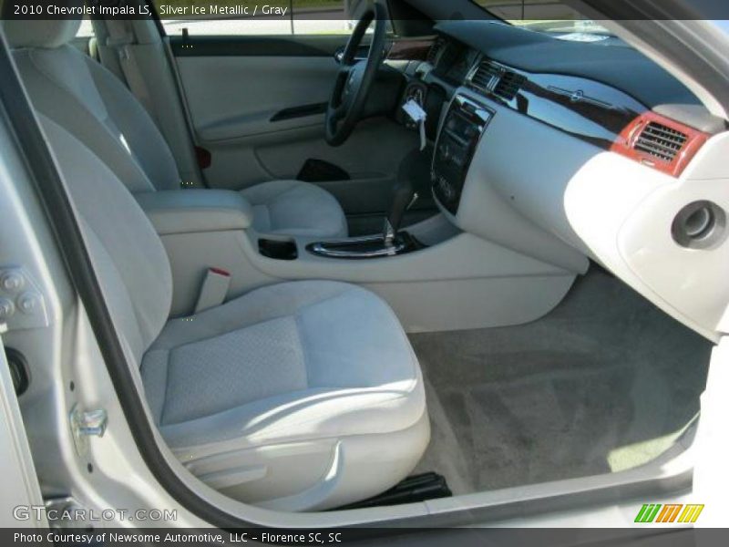 Silver Ice Metallic / Gray 2010 Chevrolet Impala LS